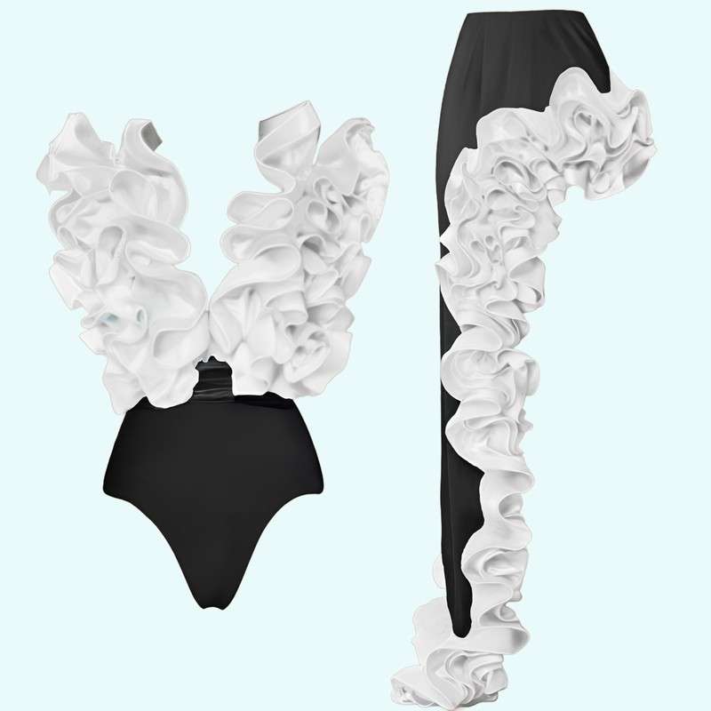 맞춤형 수영복 불규칙한 수영복 세트